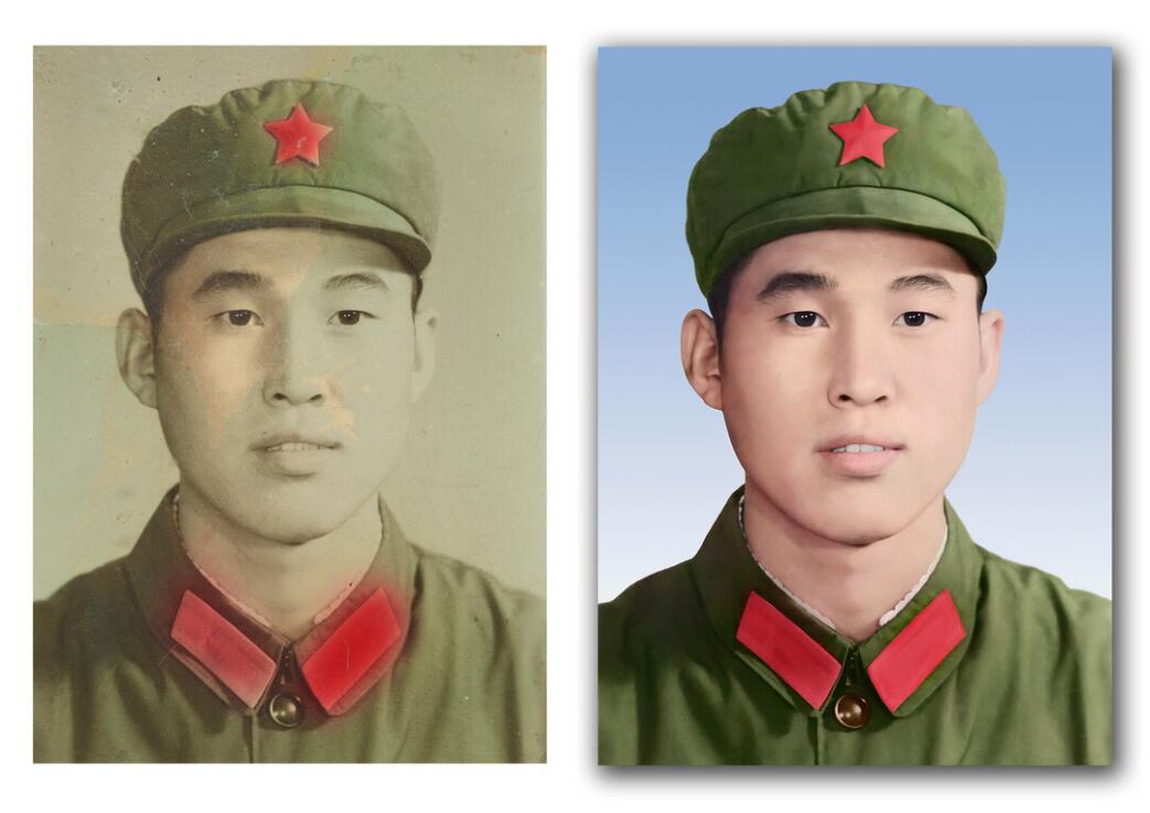 清水河破损照片修复-18